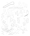 Page C Diagram and Parts List for WE12538F  Weed Eater Lawn Tractor